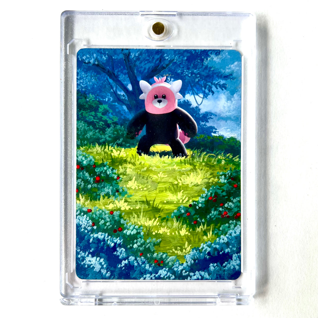 Bewear Painted Pokemon Card