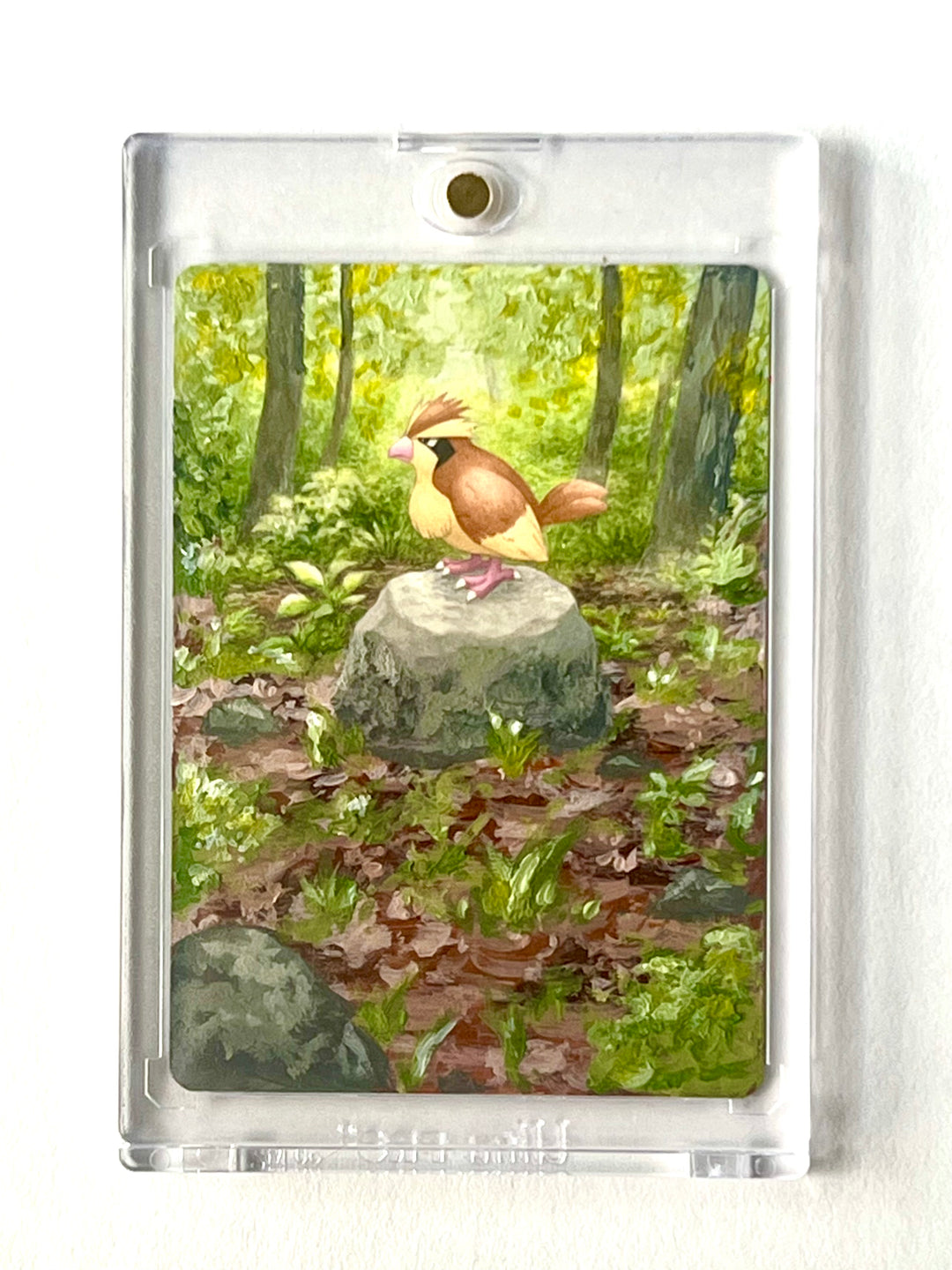 pidgey full art pokemon card Pidgey Painted Pokemon Card – Petal Headz