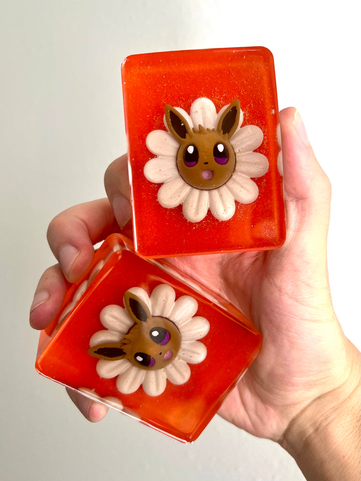 Eevee V1 - Hand-Painted Resin Sculpture