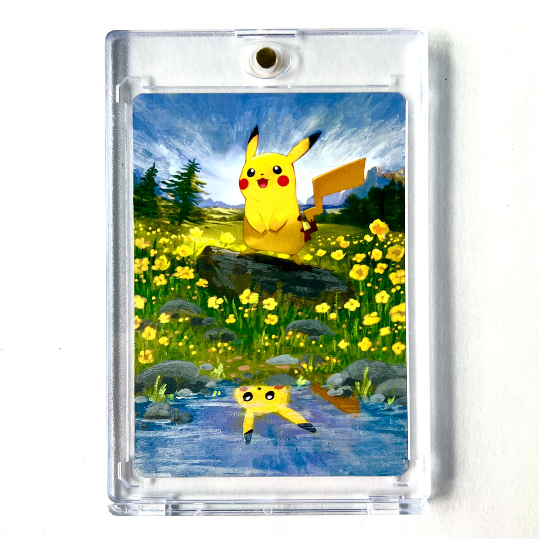 Pikachu Painted Pokemon Card