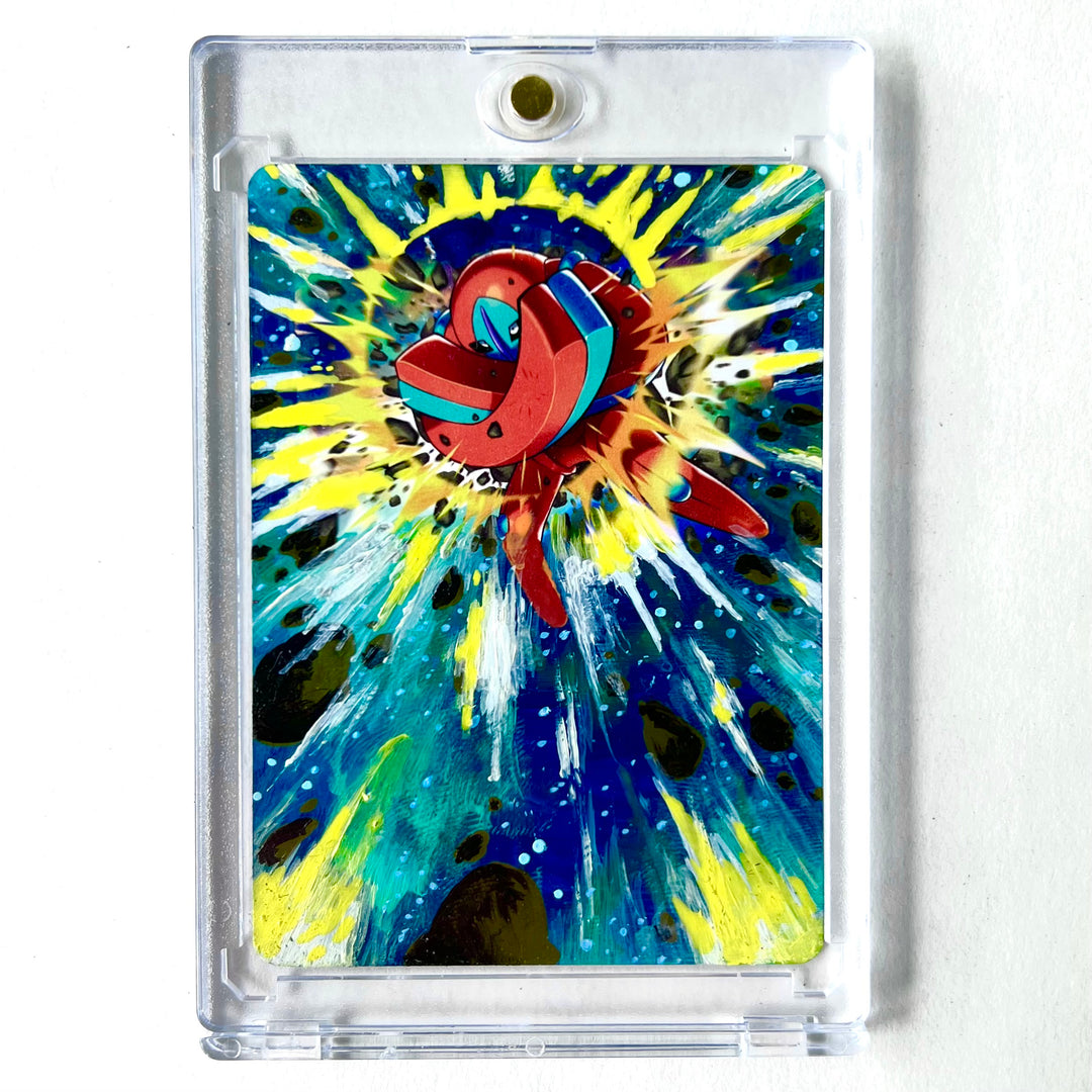 Deoxys Painted Pokemon Card