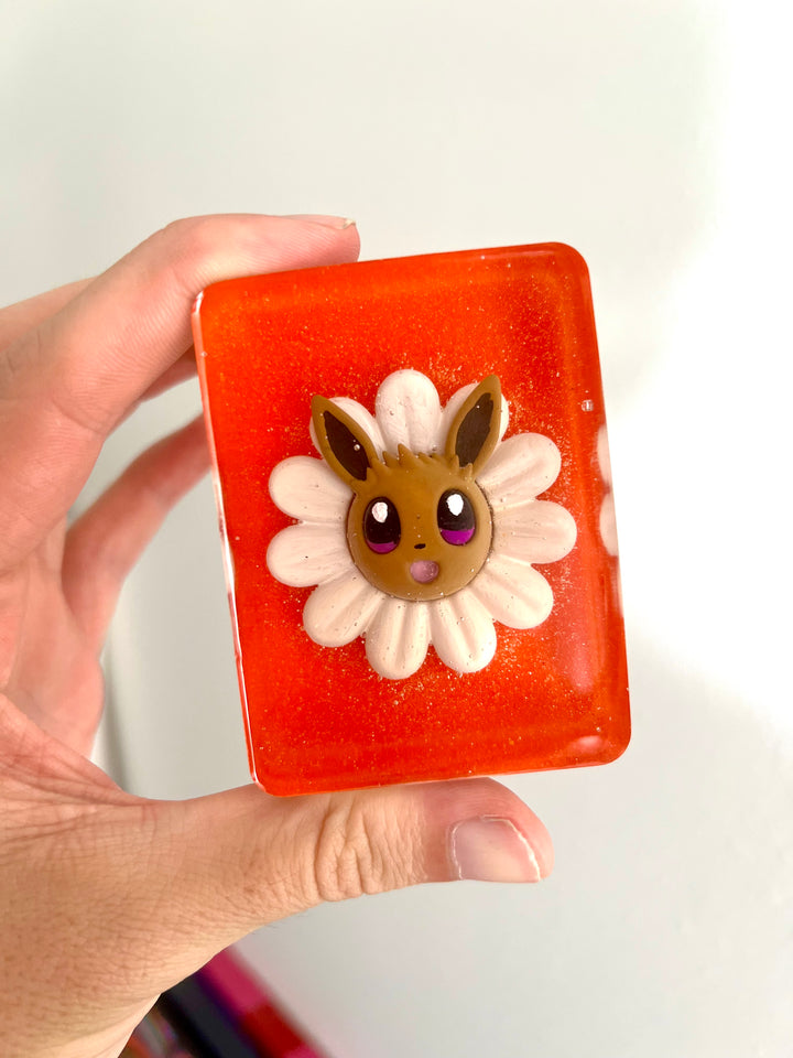 Eevee V1 - Hand-Painted Resin Sculpture